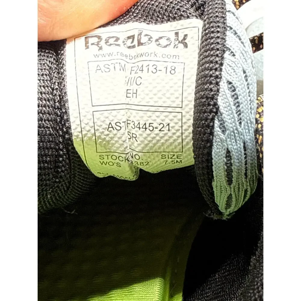 NWT the Reebok Work Nano X1 Adventure composite toe work sneakers Size 7.5